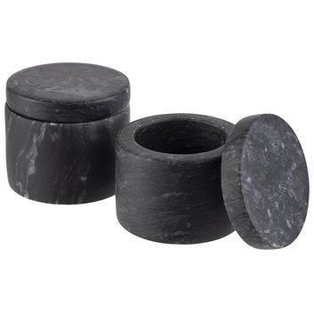 Boîte en marbre MARVELLO, 40 ml, set de 2