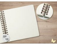 Carnet spirale Jolie Inspire Square 'Fairytale Garden'