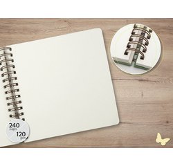 Carnet spirale Jolie Inspire Square 'Fairytale Garden'