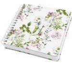 Carnet spirale Jolie Inspire Square 'Fairytale Garden'