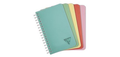 Integrated binding notebook LINICOLOR, 90x140mm