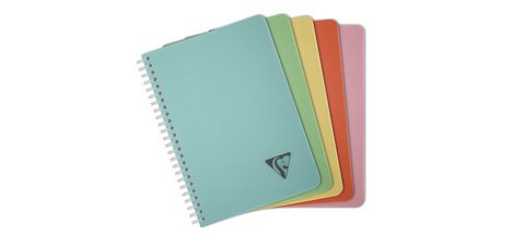 Notizbuch mit vollständiger LINICOLOR-Einbindung, A5, blau