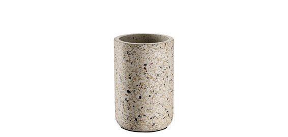 Rafraîchisseur de bouteille TERRAZZO, béton, beige