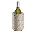 Rafraîchisseur de bouteille TERRAZZO, béton, beige