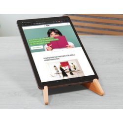 Support pour laptop et tablette Eyestyle, en bambou