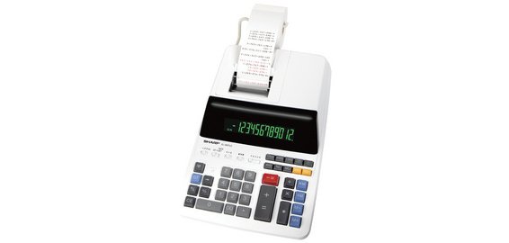 SHARP Calculatrice imprimante de bureau EL-2607 LG