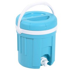Fontaine isotherme, 4 litres, turquoise/blanc