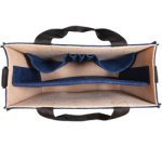 Sacoche en feutre Desk Sharing Bag Bicolor M, bleu