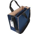 Sacoche en feutre Desk Sharing Bag Bicolor M, bleu