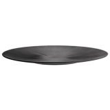 Plat de service NERO, rond, diamètre: 500 mm, noir