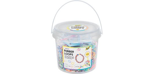 Rubber Loops Super Pack, 5.700 pièces, dans un seau