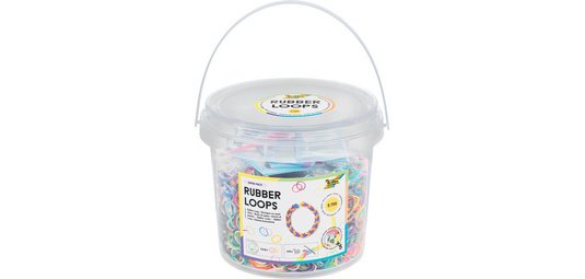 Rubber Loops Super Pack, 5.700 pièces, dans un seau