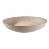 Assiette creuse NERO, diamètre: 225 mm, sable