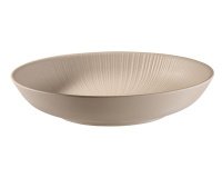 Assiette creuse NERO, diamètre: 300 mm, sable