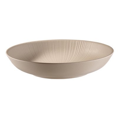 Assiette creuse NERO, diamètre: 300 mm, sable