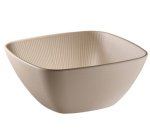 Bol NERO, carré, 250 x 250 mm, sable