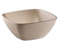 Bol NERO, carré, 250 x 250 mm, sable