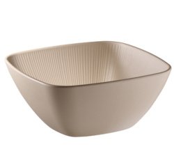 Bol NERO, carré, 195 x 195 mm, sable