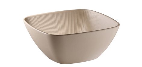 Bol NERO, carré, 250 x 250 mm, sable
