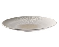Assiette plate BLUSH, diamètre: 330 mm, beige