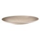 Assiette plate NERO, diamètre: 260 mm, sable