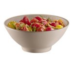 Bol NERO, rond, diamètre: 240 mm, sable