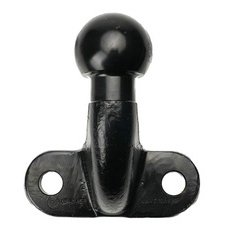 Rotule d'attelage, boule de 50 mm, noir