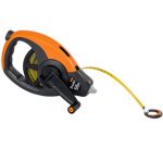 Décamètre fibre de verre avec manivelle, 6:1, 30 m