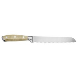 Couteau à pain, inox/hêtre, longueur: 340 mm