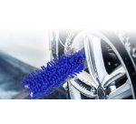 Brosse microfibres pour jantes, bleu/gris