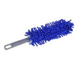 Brosse microfibres pour jantes, bleu/gris