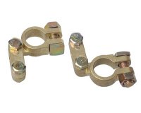 Cosses de batterie (+/-), jeu de 2