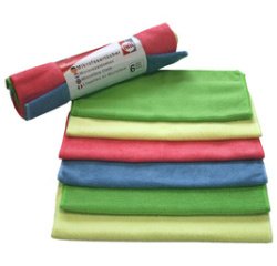 Chiffon microfibres multi-usage, pack de 6