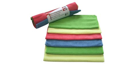 Chiffon microfibres multi-usage, pack de 6
