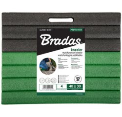 Planche pour genou, (L)400x(T)300x(H)40mm, noir/vert