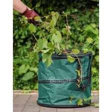 Sac à végétaux POP UP HARD, 175 litres, vert foncé
