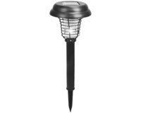 Lampe LED anti-insectes, solaire, avec piquet