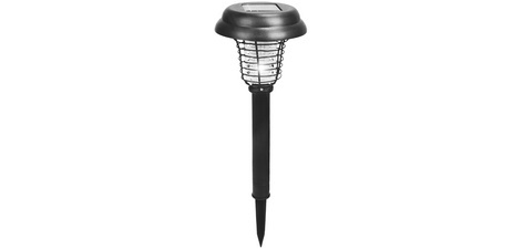 Lampe LED anti-insectes, solaire, avec piquet