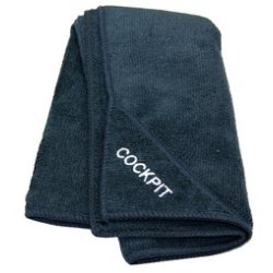 Chiffon microfibres, pour l'habitacle, noir