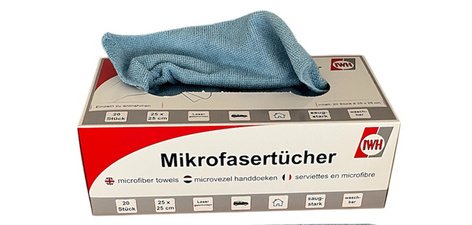 Chiffon microfibres multi-usage, boîte de 20