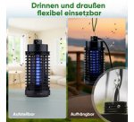 Lampe anti-insectes ISL 3823, noir