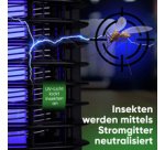 Lampe anti-insectes ISL 3823, noir