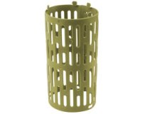 Protective sleeve for tree trunk, green