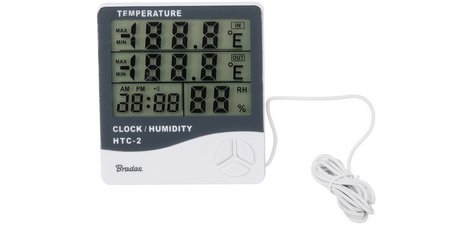 Station météo avec capteur extérieur WHITE LINE