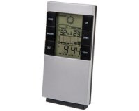 Station météo multifonction, argent/noir