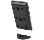 Station météo multifonction, argent/noir