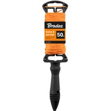 Cordeau de maçon sur bobine, 30 m, orange