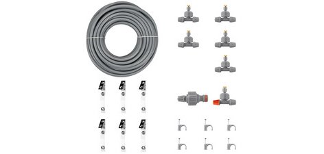 Kit d'arrosage par aspersion WHITE LINE, 8 m