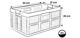 Klappkiste 'benno', 45 L