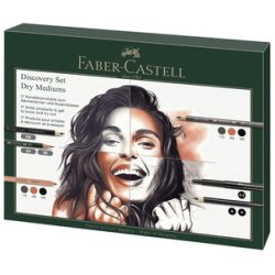 FABER-CASTELL Kit d'artiste Discovery, 17 pièces